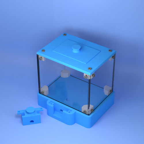 Caja de Forrajeo 3D