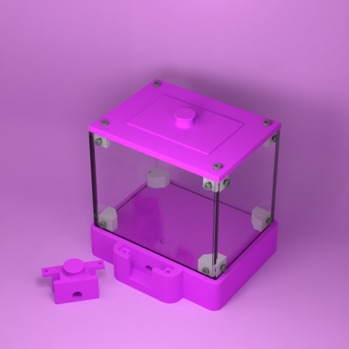 Caja de Forrajeo 3D